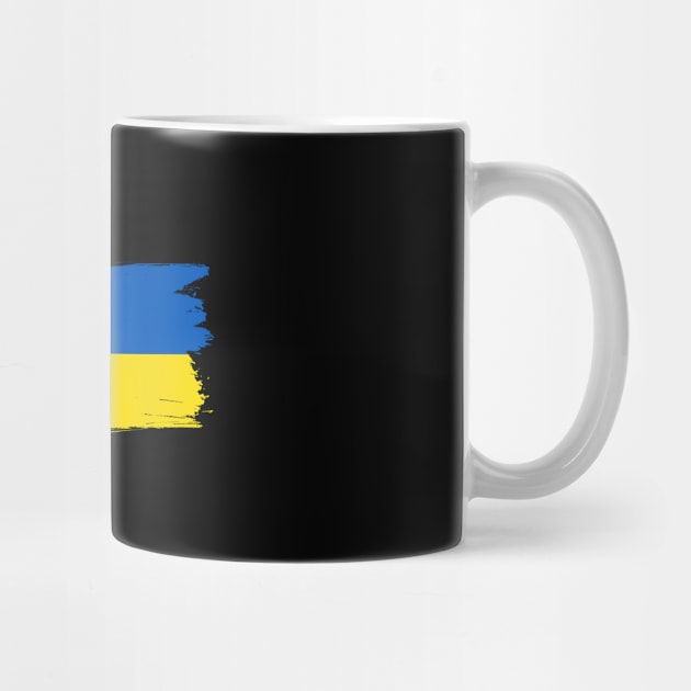 Ukrainian flag by Yasna